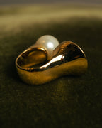 “Chloé” 2015-2016 darcey pearl fork ring