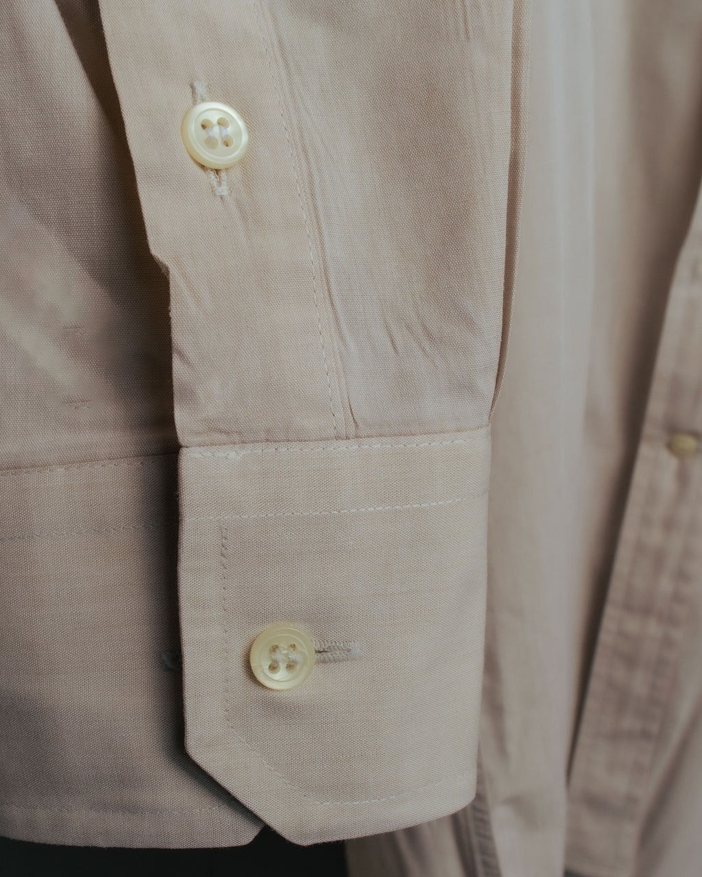 “BALENCIAGA” 90’s-00’s Relaxed pale dress shirt