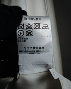 –SPECIAL– "LOEWE" 00’s Satin dolman sleeve destroy edge shirt