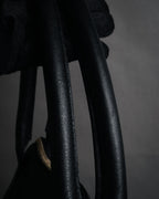 “Alexander McQueen” 2000’s Soft leather zip tote bag