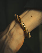 -SPECIAL- "Hermès" Twisted cuff bracelet
