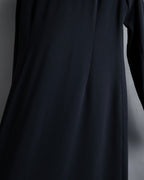"Max Mara" 90's Refined design long shirt dress