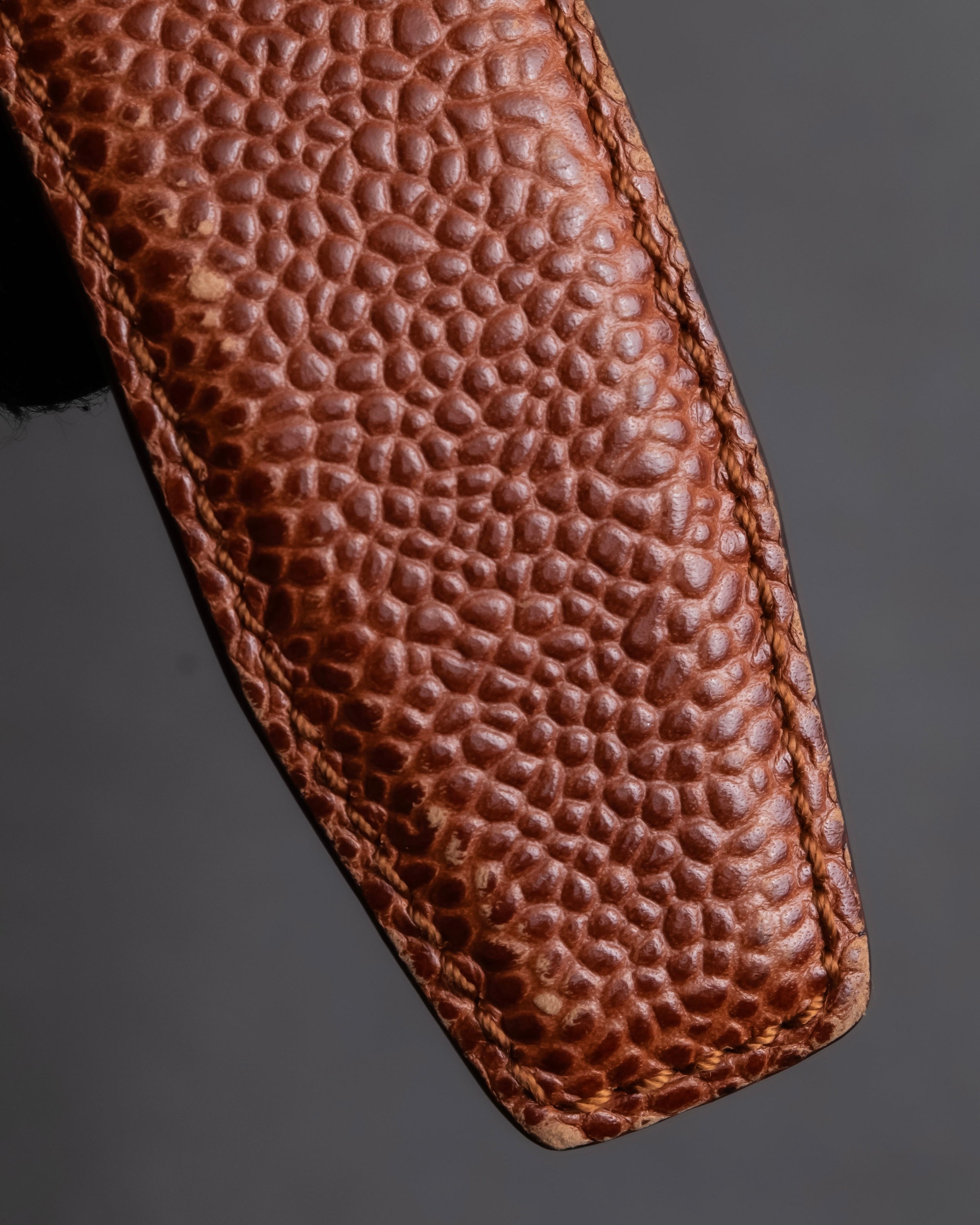 "Salvatore Ferragamo" Gancini motif chain design leather belt