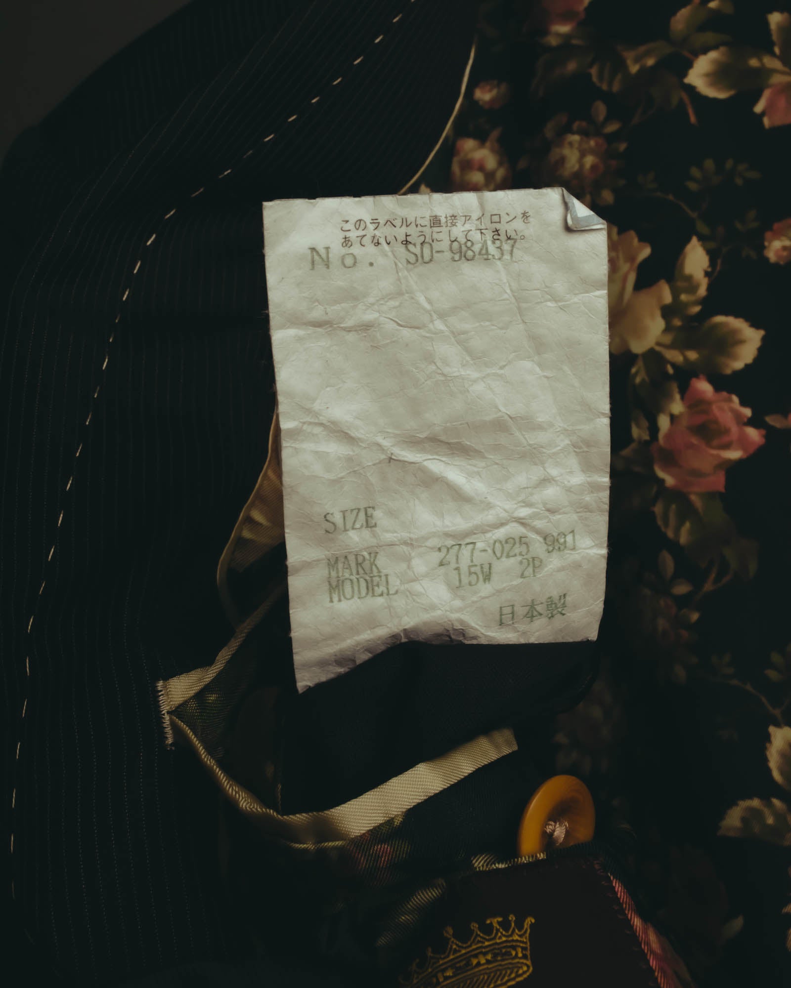 "Paul Smith Collection" 00's-10's Individual order pinstripe tailored jacket