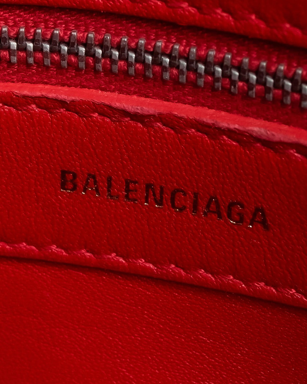"BALENCIAGA" VILLE TOP HANDLE LEATHER HANDBAG