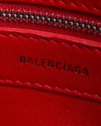 "BALENCIAGA" VILLE TOP HANDLE LEATHER HANDBAG