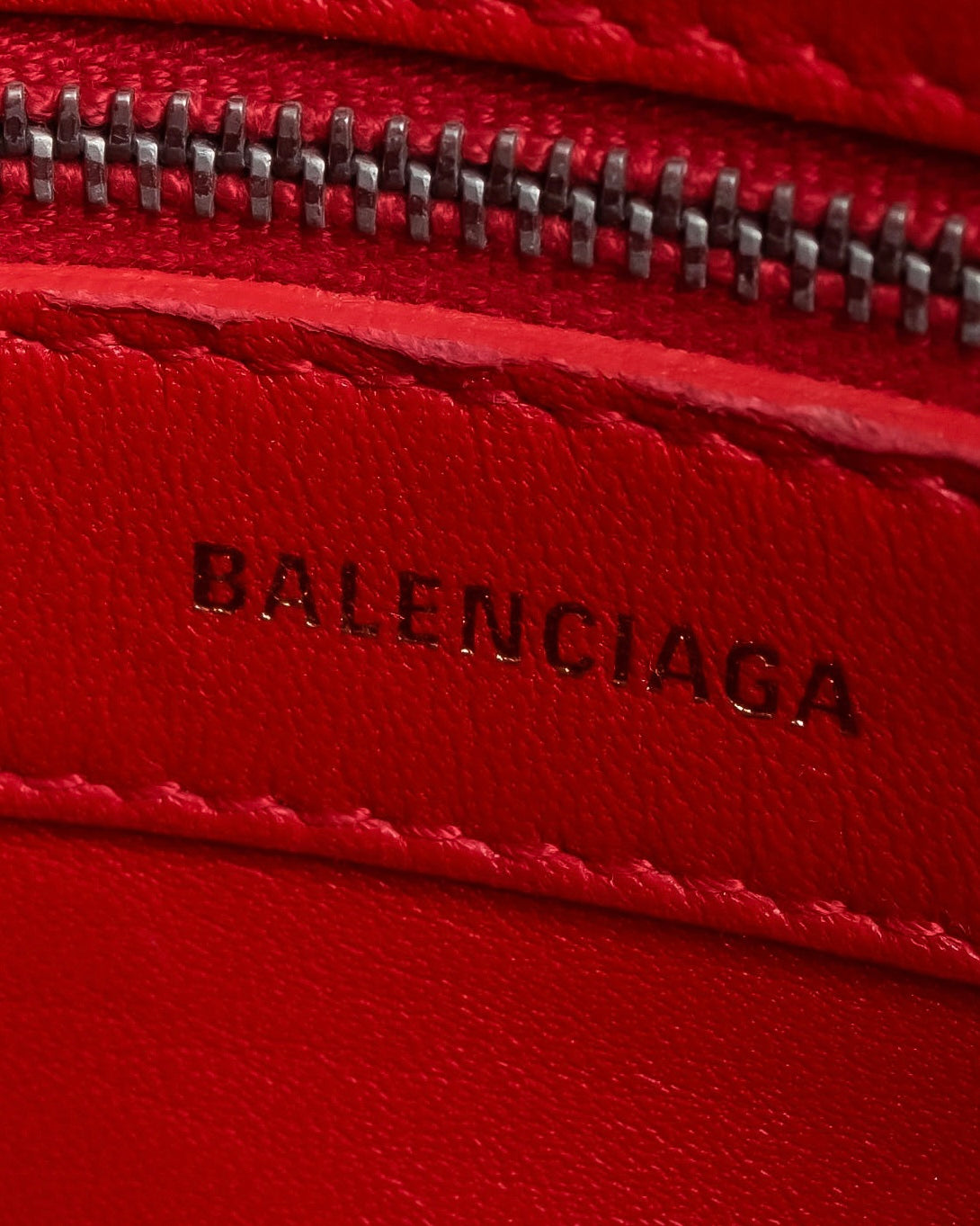 "BALENCIAGA" VILLE TOP HANDLE LEATHER HANDBAG