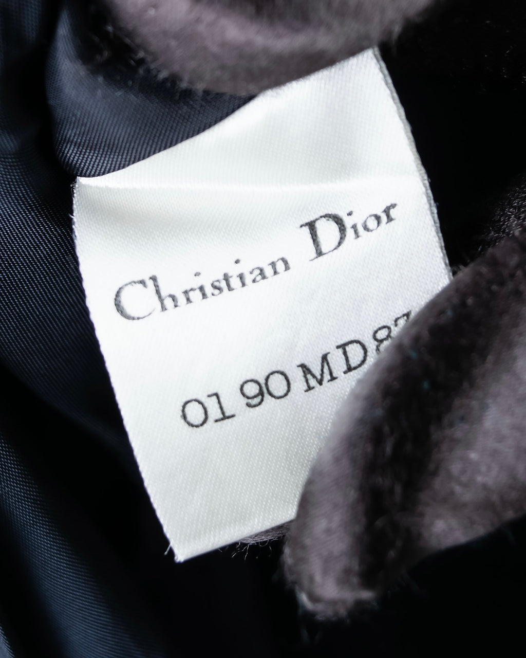 “Christian Dior” Beautiful shape no collar jacket