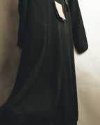 "BURBERRY" 2010's-20's Pleated silk midi dress