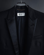 "Saint Laurent Paris" Modern tailcoat design jacket