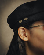 -SPECIAL- “HERMES” 2022-2023 La Parisienne patch cashmere Deauville cap