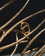 –SPECIAL– "Christian Dior" 2016-19 sculptural wirework cuff bangle