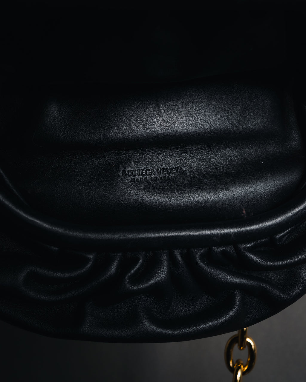 –SPECIAL– "BOTTEGA VENETA" 20’s sculptural chain pouch clutch