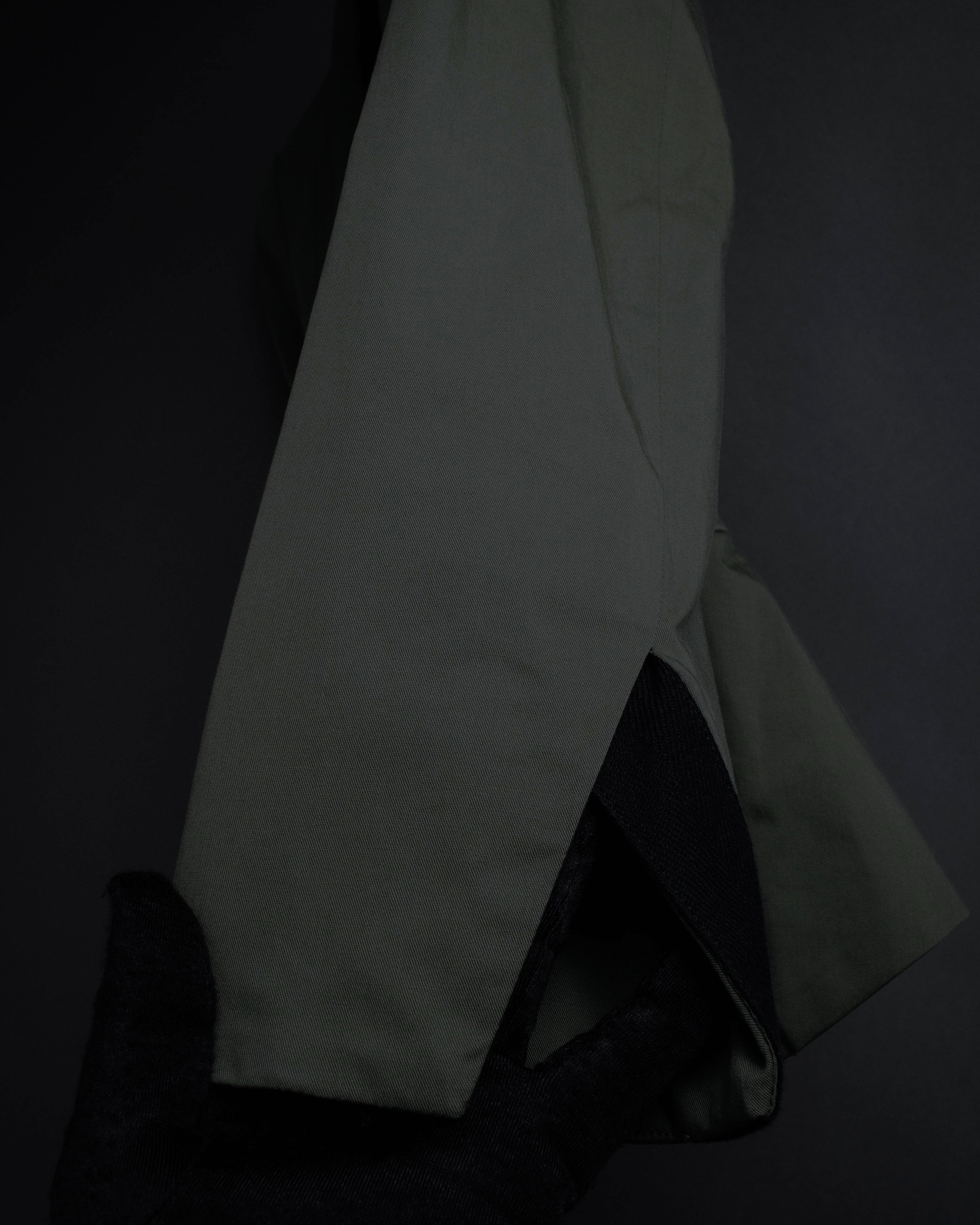 "MCQ Alexander McQueen" Lace-up panel design shaped jacket