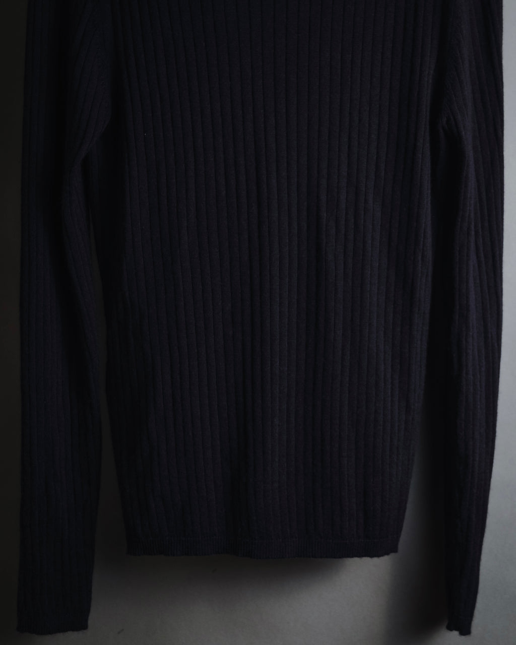 "LOEWE" Fine-Ribbed Button-Front Knit Cardigan