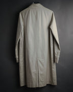 “BURBERRY BLUE LABEL” 2000’s Minimal balmacaan coat