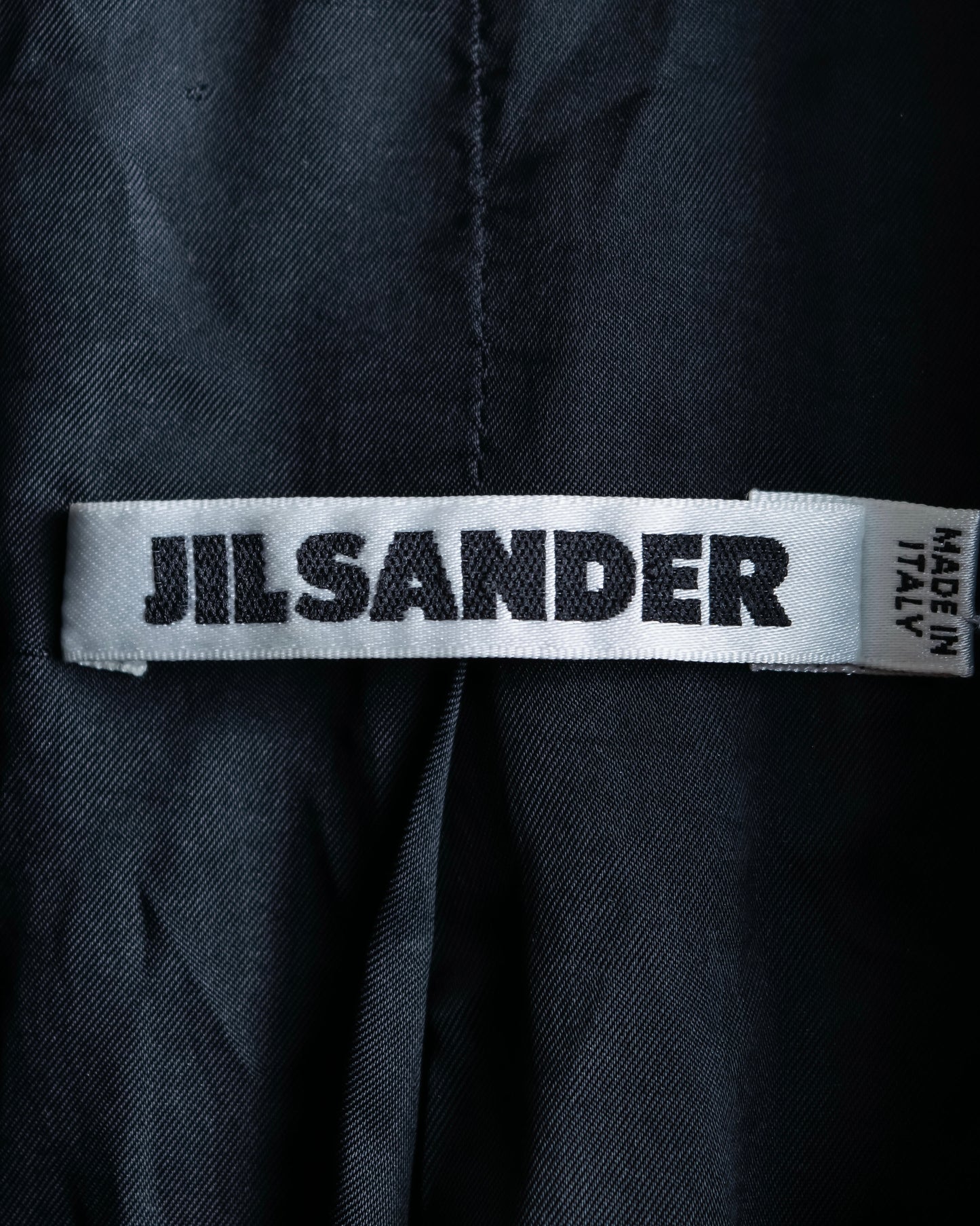 "JIL SANDER" Lapel lining switching tailored jacket