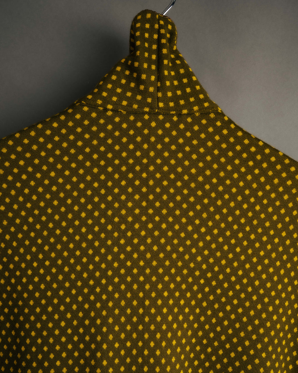 -MOOD Vintage Collections- 80’s Geometric pattern knit gown coat