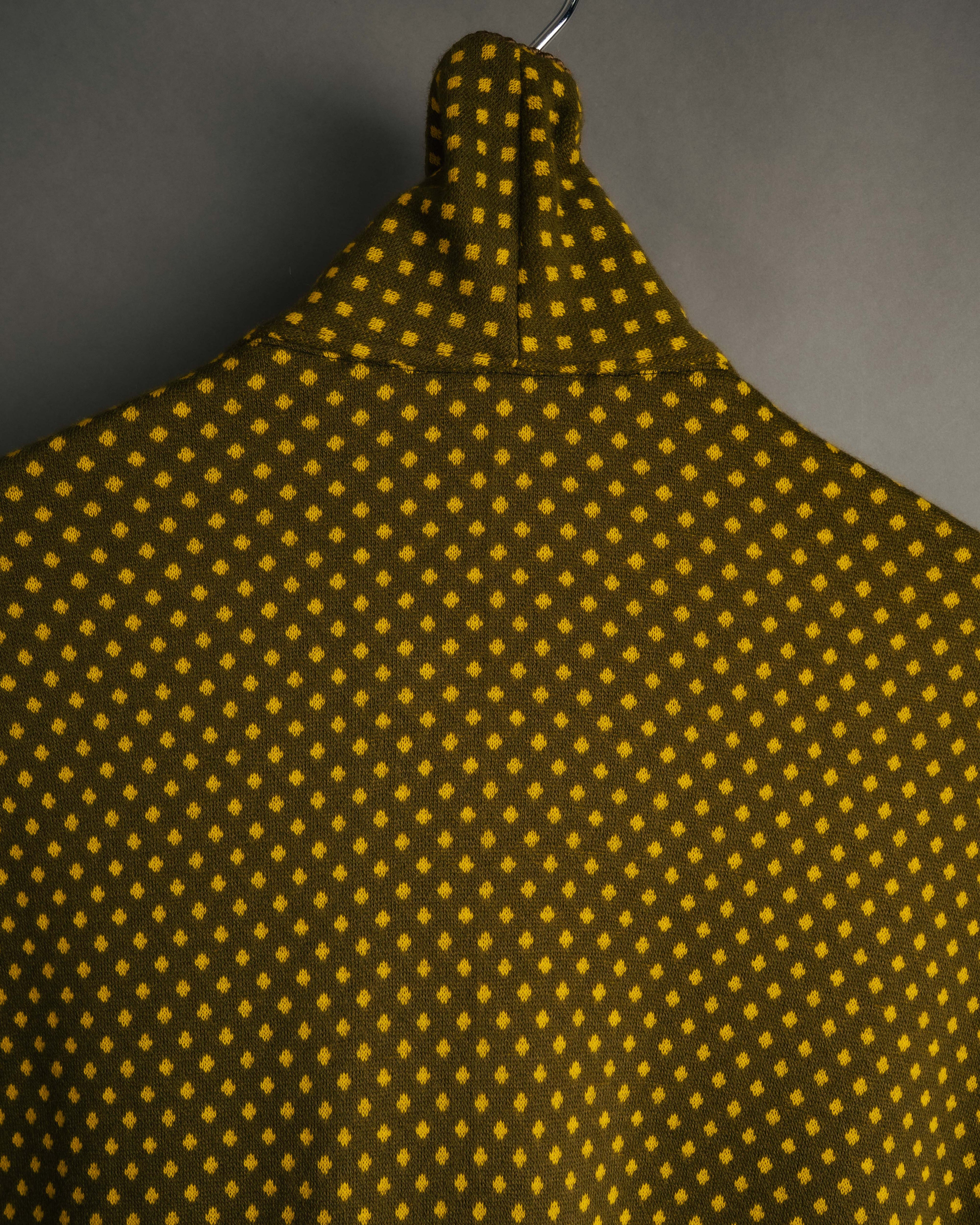 -MOOD Vintage Collections- 80’s Geometric pattern knit gown coat