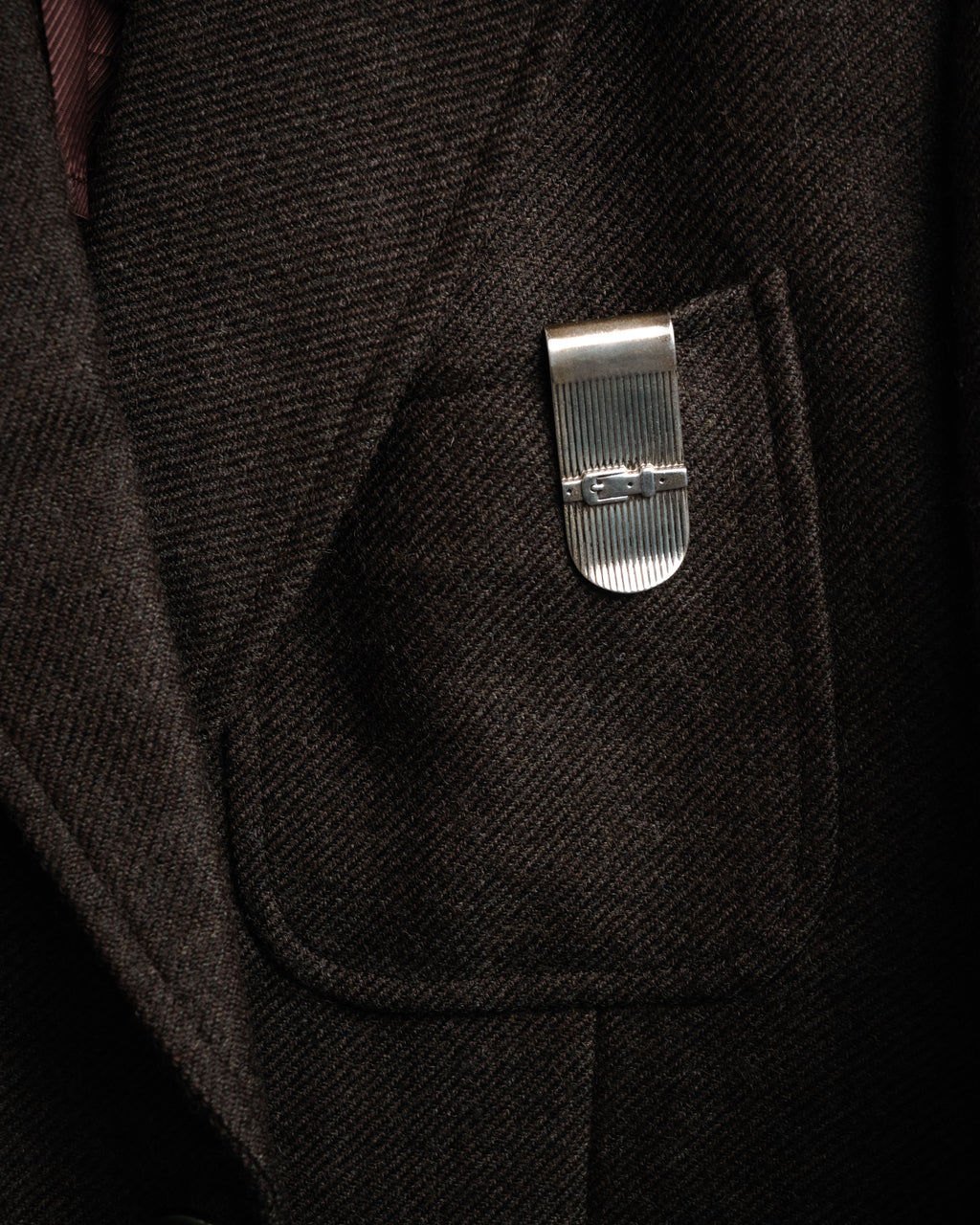 “TIFFANY & Co.” 90’s Belt motif sterling silver money clip