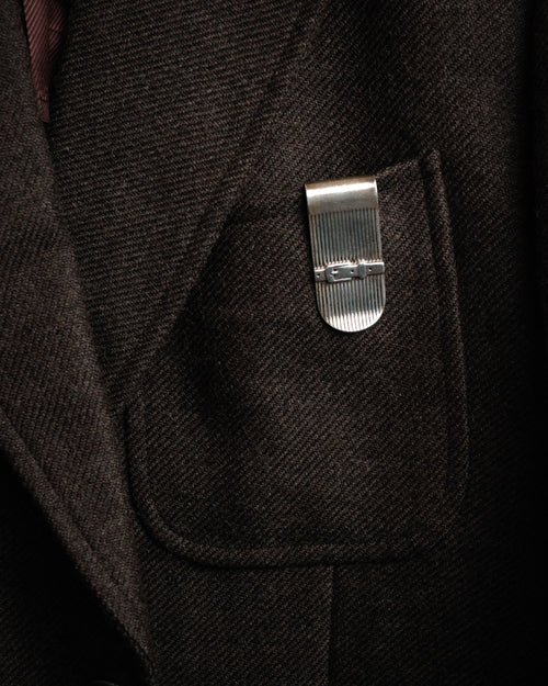 “TIFFANY & Co.” 90’s Belt motif sterling silver money clip