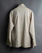 "PRADA" Military detail cotton jacket