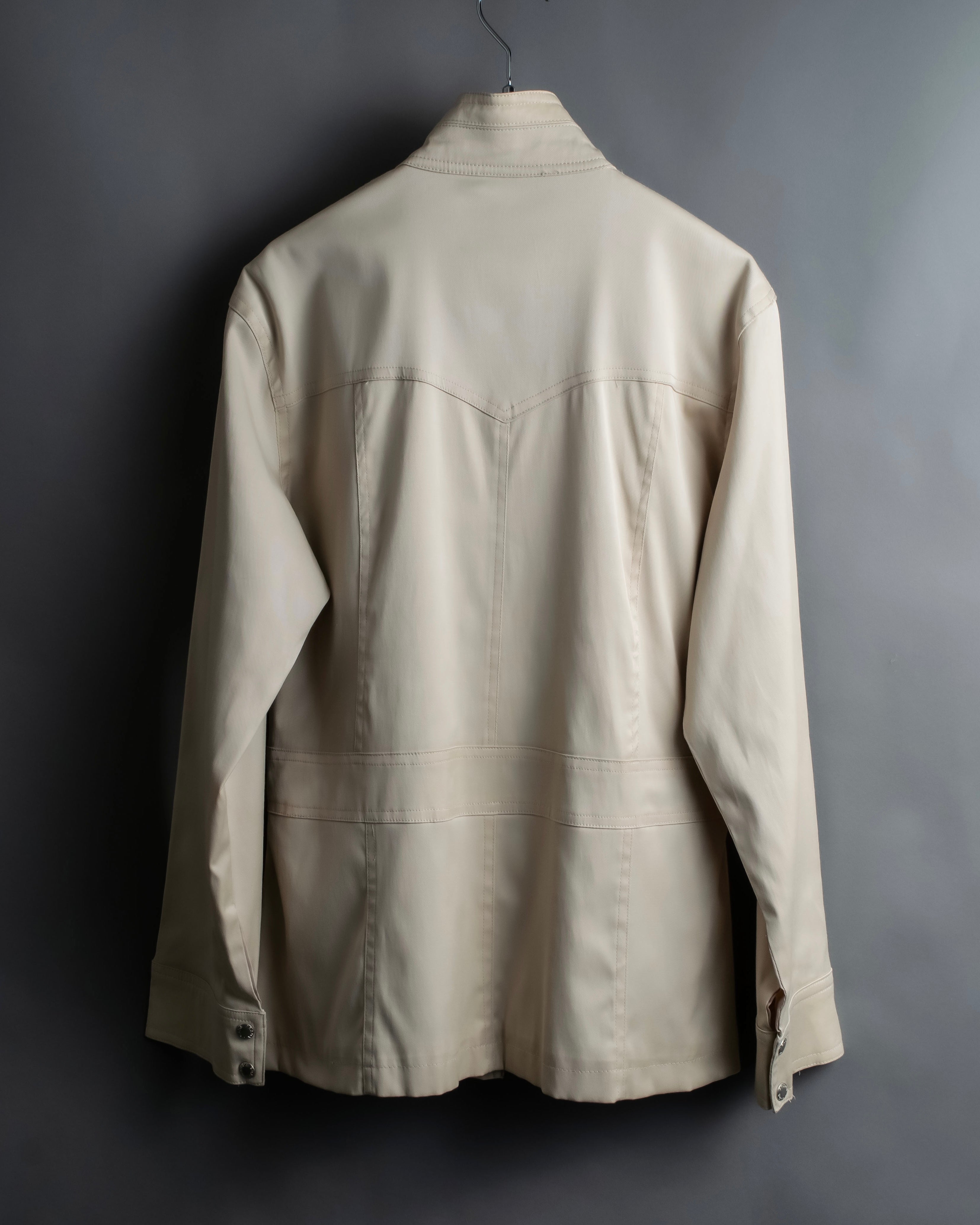 "PRADA" Military detail cotton jacket