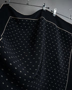 “Christian Dior” 90’s CD monogram silk scarf