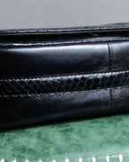 "GIVENCHY SACS" Logo parts design leather combination shoulder bag