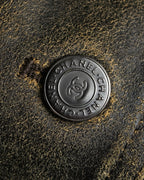 "CHANEL" 2000AW Karl Lagerfeld period calf leather vest