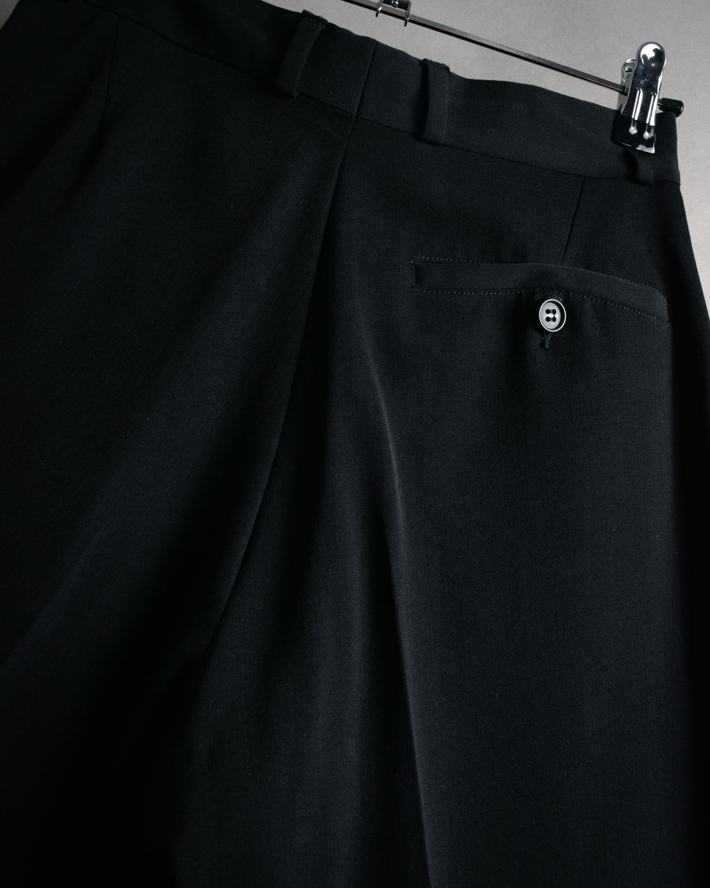 “EMPORIO ARMANI” 90’s-00’s High-waisted wide slacks
