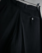 “EMPORIO ARMANI” 90’s-00’s High-waisted wide slacks