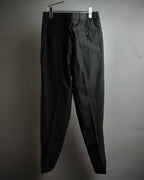 "HUGO BOSS" Fine-gauge wool khaki gray set up