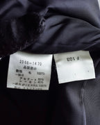 "BALENCIAGA La Mode" Satin-switched piping design tailored jacket