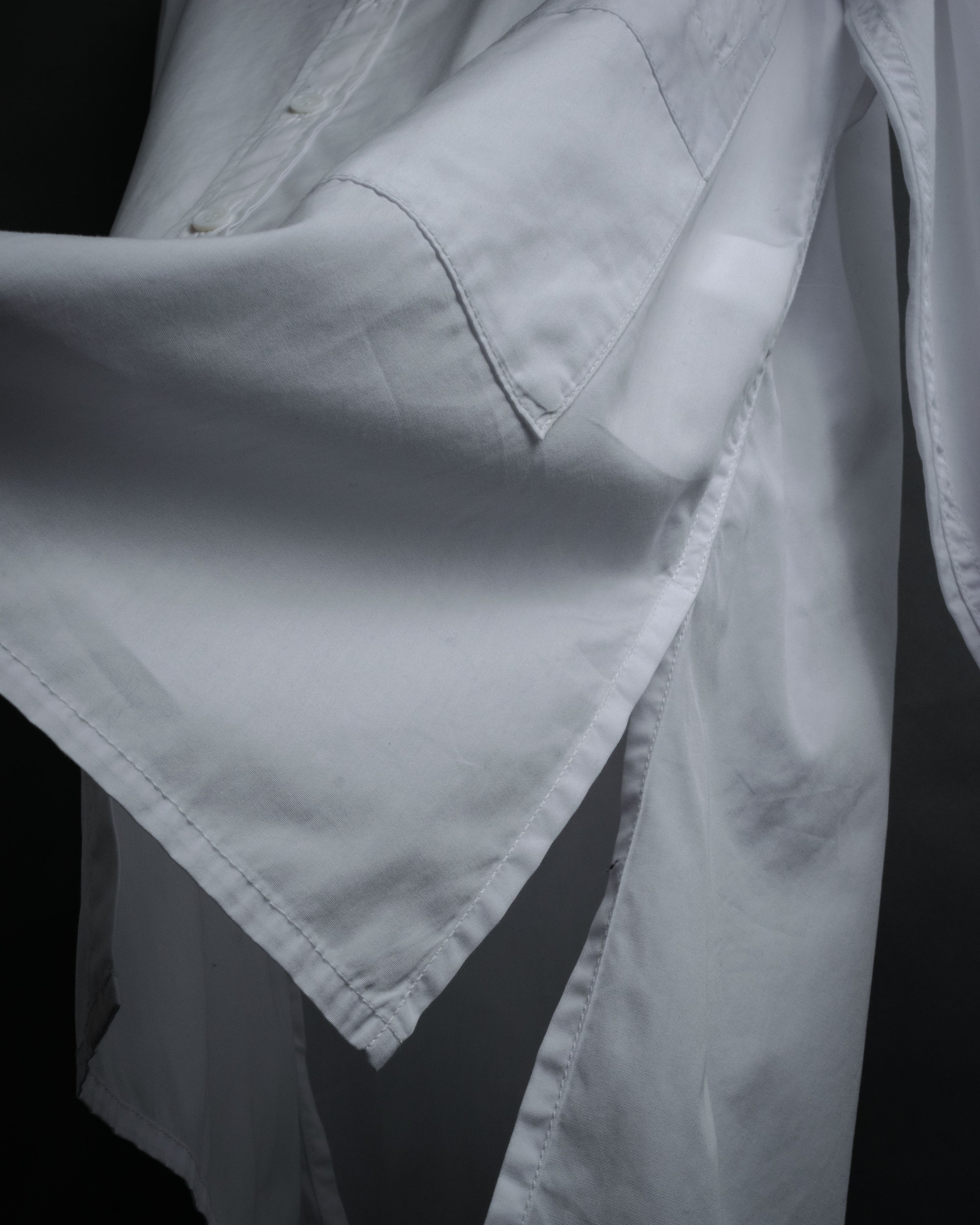 “Y’s” 2020SS Patch pocket long shirt