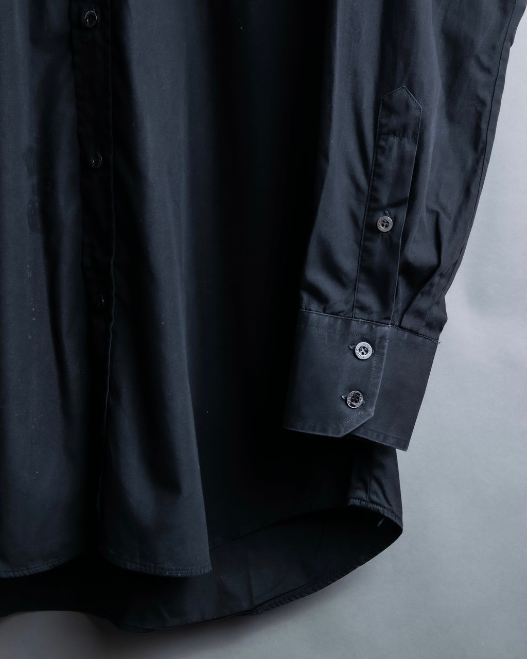 "GUCCI" Horizontal collar oversized shirt
