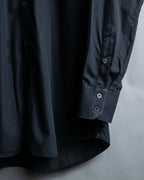 "GUCCI" Horizontal collar oversized shirt