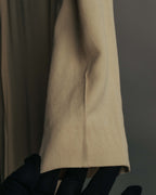"FENDI" 00's-10's Draped wool blend dress
