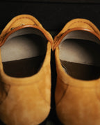 "GUCCI" 10's Camel suede horsebit loafers