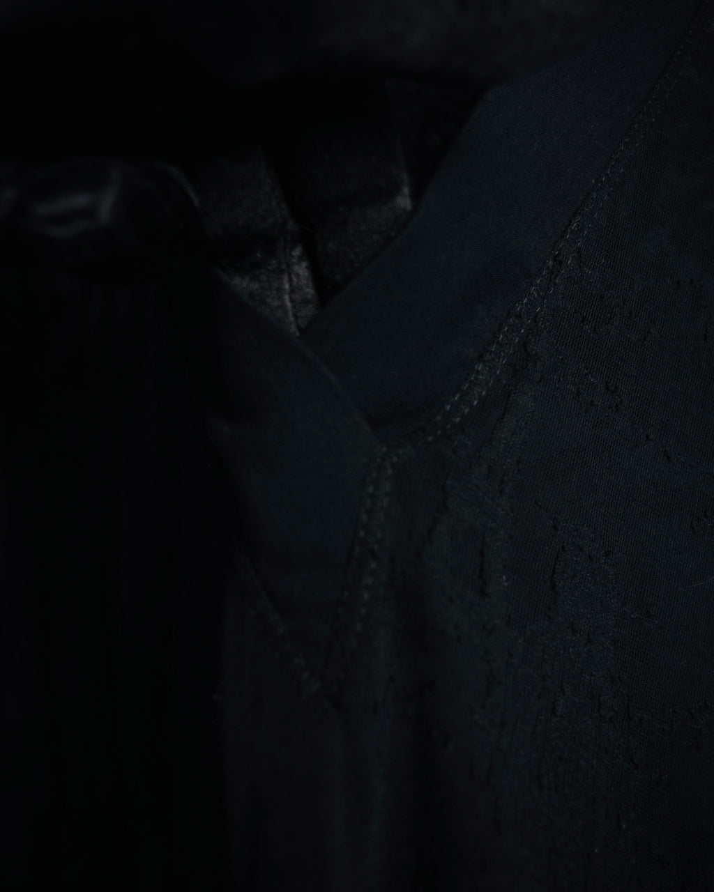 –SPECIAL– "HERMES" 00’s Sheer botanical lace cotton pullover