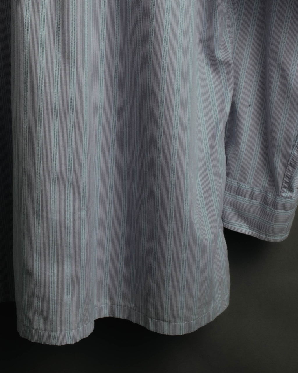 "Christian Dior" 80's-90's Relaxed striped long sleeve shirt