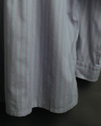 "Christian Dior" 80's-90's Relaxed striped long sleeve shirt