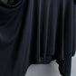 "Alexandar McQueen" Side fabric drape mid length skirt