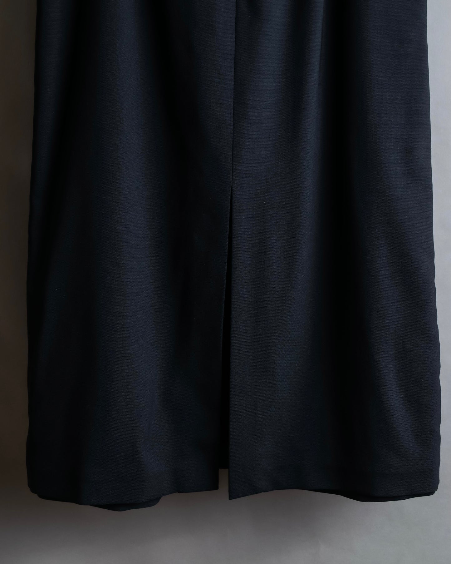 "MAISON MARGIELA" Side zip design mid ength flared skirt