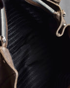 "CELINE" Softly structured leather city bag