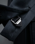 -SPECIAL- "YVES SAINT LAURENT rive gauche" 03 year Tom Ford period corset design long coat