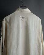 "PRADA" 22SS Sea fable motif print oversized shirt
