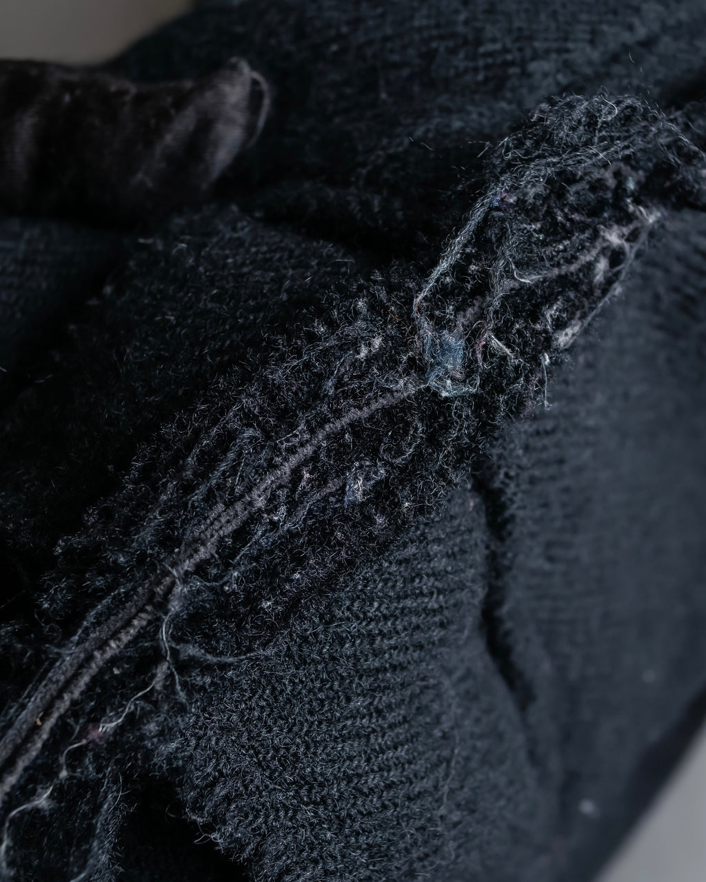 "tricot COMME des GARCONS" Fringe cut design tailored jacket