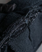 "tricot COMME des GARCONS" Fringe cut design tailored jacket