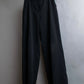 "Vintage rounded tapered silhouette slacks"